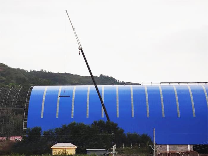 呼和浩特煤棚网架工程